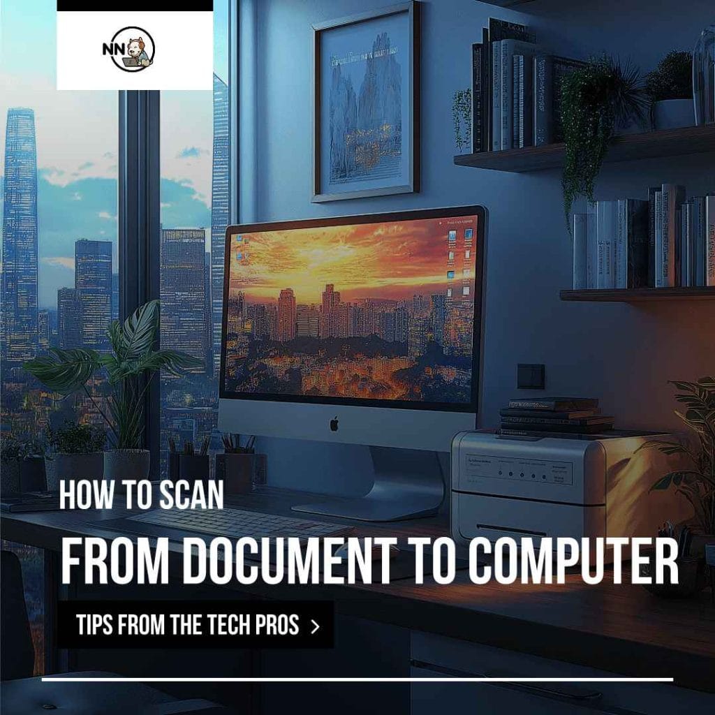 How to Scan a Document from Printer to Computer